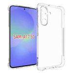 For Samsung Galaxy A17 5G Shockproof Non-slip Thickening TPU Phone Case(Transparent)
