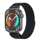 For Huawei Watch Fit3 MIJOBS Nylon Watch Band Wristband(Black)