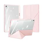 For Samsung Galaxy Tab S10 FE+ DUX DUCIS Magi Series Smart Leather Tablet Case(Pink)