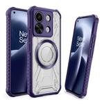 For OnePlus Nord 2T CD Texture Magsafe Phone Case(Dark Purple)