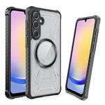 For Samsung Galaxy A25 Global CD Texture Magsafe Phone Case(Black)