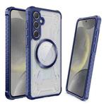 For Samsung Galaxy S24 5G CD Texture Magsafe Phone Case(Sapphire)