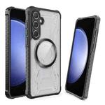 For Samsung Galaxy S23 FE 5G CD Texture Magsafe Phone Case(Black)