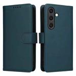 For Samsung Galaxy S25 5G BETOPNICE BN-005 2 in 1 Detachable Imitate Genuine Leather Phone Case(Blue)