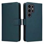 For Samsung Galaxy S25 Ultra 5G BETOPNICE BN-005 2 in 1 Detachable Imitate Genuine Leather Phone Case(Blue)