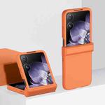 For Xiaomi Mix Flip 3 in 1 Skin Feel PC Phone Case(Orange)