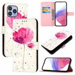 For Wiko T60 3D Painting Horizontal Flip Leather Phone Case(Flower)