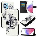 For UMIDIGI Power 7 Max 3D Painting Horizontal Flip Leather Phone Case(Skull)