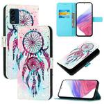 For BLU View Speed 5G 3D Painting Horizontal Flip Leather Phone Case(Color Drop Wind Chimes)