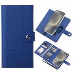 For Samsung Galaxy S24+ 5G ViLi GHA-C Series RFID MagSafe Magnetic Flip Leather Phone Case(Blue)