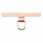 T-shape Metal Mobile Phone Lanyard Fixing Gasket(Rose Gold)