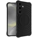 For Samsung Galaxy S25 5G IMAK UC-6 Series Manbo Frosting Soft Phone Case(Black)