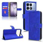 For Redmi K70 Ultra Skin Feel Magnetic Flip Leather Phone Case(Blue)