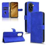 For Redmi A5 4G 173.3mm Skin Feel Magnetic Flip Leather Phone Case(Blue)