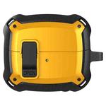 For Samsung Galaxy Buds 3 / 3 Pro Bumblebee Earphone Protective Case with Switch & Hook(Black Yellow)