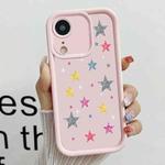 For iPhone XR Diamond Sand TPU Full Coverage Phone Case(JGS20 Pink)