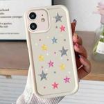 For iPhone 11 Diamond Sand TPU Full Coverage Phone Case(JGS20 White)