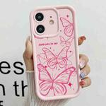 For iPhone 11 Diamond Sand TPU Full Coverage Phone Case(JGS22 Pink)