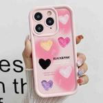 For iPhone 11 Pro Diamond Sand TPU Full Coverage Phone Case(JGS19 Pink)