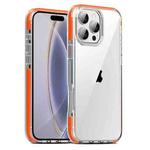 For iPhone 16 Pro TPE Airbag TPU+ PC Full Coverage Phone Case(Orange)