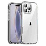 For iPhone 16 Pro TPE Airbag TPU+ PC Full Coverage Phone Case(Grey)