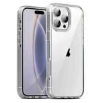 For iPhone 16 Pro TPE Airbag TPU+ PC Full Coverage Phone Case(Transparent)