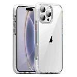 For iPhone 16 Pro Max TPE Airbag TPU+ PC Full Coverage Phone Case(White)