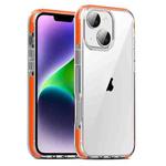 For iPhone 14 Plus TPE Airbag TPU+ PC Full Coverage Phone Case(Orange)