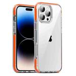 For iPhone 14 Pro TPE Airbag TPU+ PC Full Coverage Phone Case(Orange)