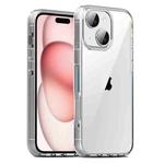 For iPhone 15 TPE Airbag TPU+ PC Full Coverage Phone Case(Transparent)