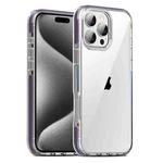 For iPhone 15 Pro TPE Airbag TPU+ PC Full Coverage Phone Case(Purple)