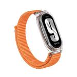 For Xiaomi Smart Band 8 / 9 PC Case + Loop Nylon Hook and Loop Fastener Watch Band(Orange)