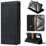 For iPhone 11 N.BEKUS CSJ-P1 Solid Color Leather Phone Case(Black)