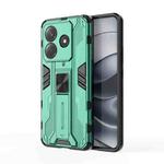 For Redmi Note 14 5G Supersonic PC + TPU Holder Phone Case(Green)