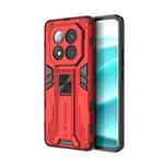 For Redmi Note 14 Pro+ 5G Supersonic PC + TPU Holder Phone Case(Red)