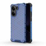 For Redmi Turbo 4 5G Honeycomb Shockproof Phone Case(Blue)