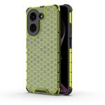 For Redmi A5 4G 171.7mm / Poco C71 Honeycomb Shockproof Phone Case(Green)
