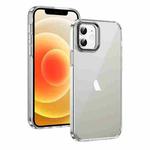 For iPhone 12 Ice Feel HD Transparent PC Full Coverage Phone Case(Silver)