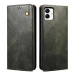 For Samsung Galaxy A06 5G Oil Wax Crazy Horse Texture Leather Phone Case(Green)