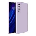 For Huawei P30 Magic Cube Liquid Silicone Shockproof Full Coverage Protective Case(Purple)