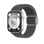 For Huawei Watch Fit3 Nylon Loop Magnetic Buckle Watch Band(Space Grey)