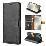 For Motorola Edge 40 Neo N.BEKUS CSJ-P1 Solid Color Leather Phone Case(Black)