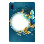 For Honor Pad X8a Color Painting Pattern Smart Tablet TPU Case(Butterfly Circle)