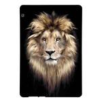 For Huawei MediaPad T5 Color Painting Pattern Smart Tablet TPU Case(Lion)