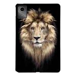 For Lenovo Tab M11 / Xiaoxin Pad 2024 Color Painting Pattern Smart Tablet TPU Case(Lion)