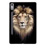 For Lenovo Tab P12 Color Painting Pattern Smart Tablet TPU Case(Lion)