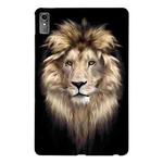 For Lenovo Tab M10 5G 2023 Color Painting Pattern Smart Tablet TPU Case(Lion)