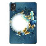 For Lenovo Legion Y700 2025 Color Painting Pattern Smart Tablet TPU Case(Butterfly Circle)