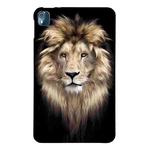 For Nokia T10 Color Painting Pattern Smart Tablet TPU Case(Lion)