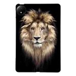 For Redmi Pad SE 8.7 4G Color Painting Pattern Smart Tablet TPU Case(Lion)